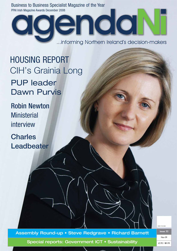 agendani - northern ireland's leading public policy magazine - issue 29 - July/Aug 2009